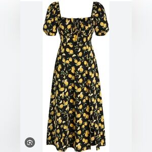 BNWT Cider Lemon Midi Dress